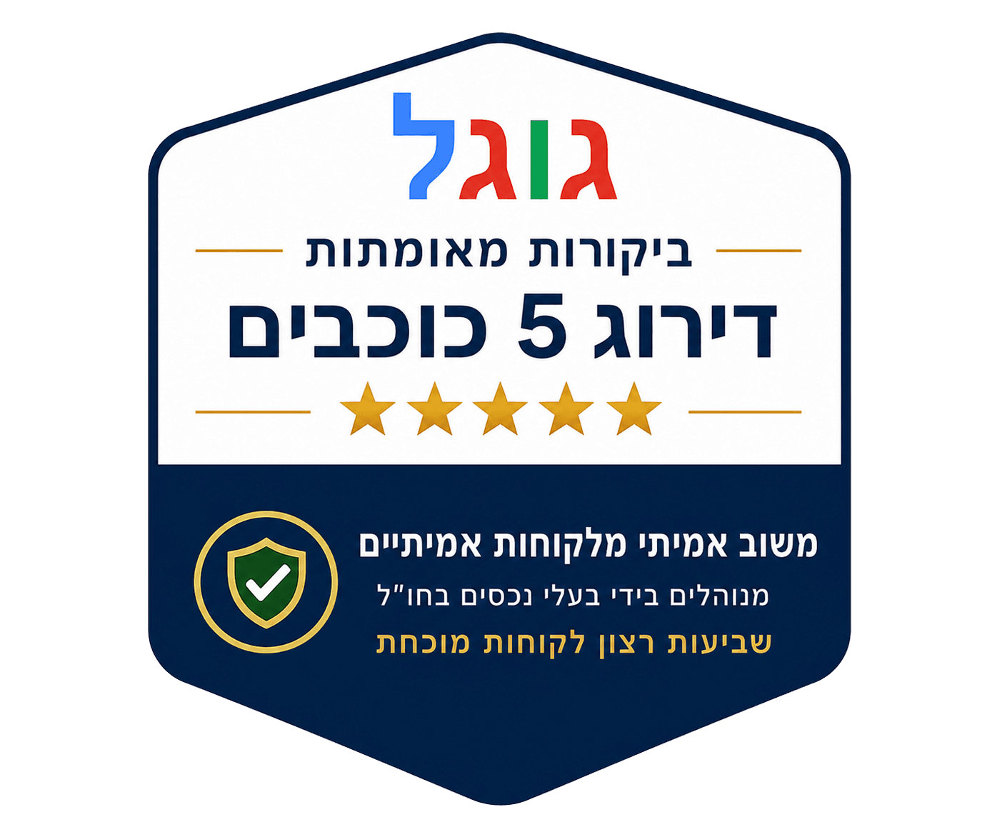 Google verified reviews 5 star rating badge for Lonely Homes Property Management