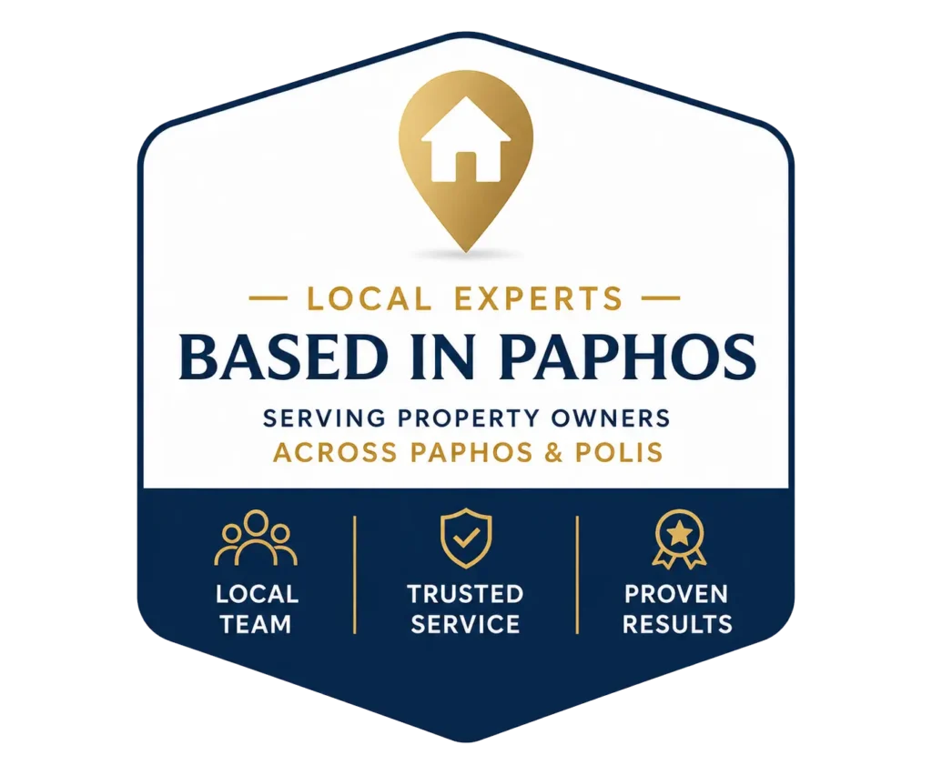 Local property management experts based in Paphos serving property owners across Paphos and Polis