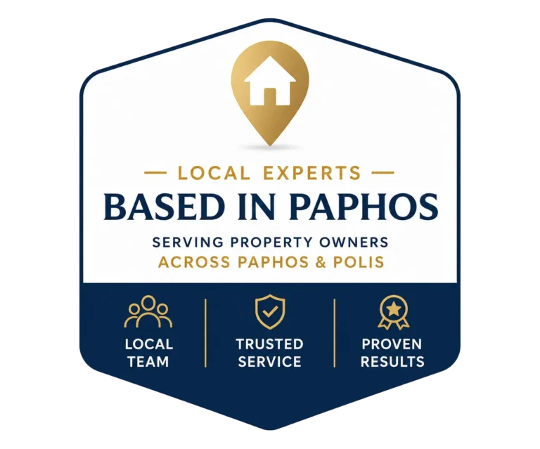 Local property management experts based in Paphos serving property owners across Paphos and Polis