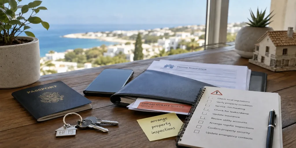 Common mistakes overseas property owners should avoid when leaving a Cyprus home empty