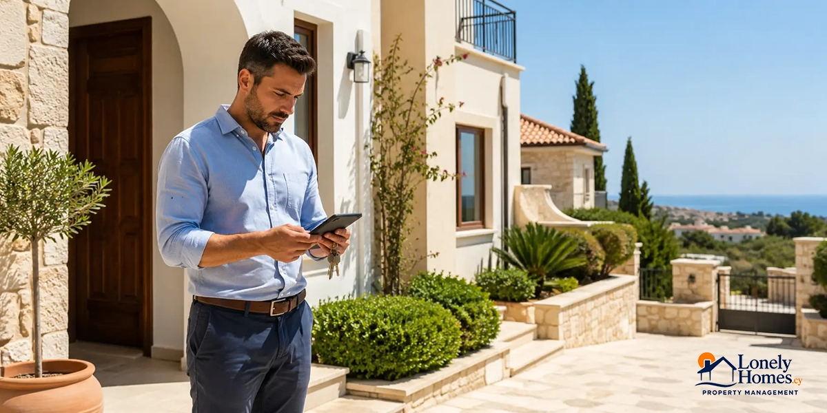 Property inspection and key holding service in Paphos