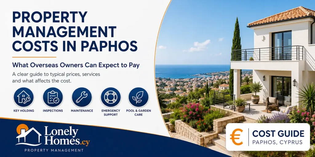 Property Management Costs in Paphos: What Overseas Homeowners Should Expect in 2026