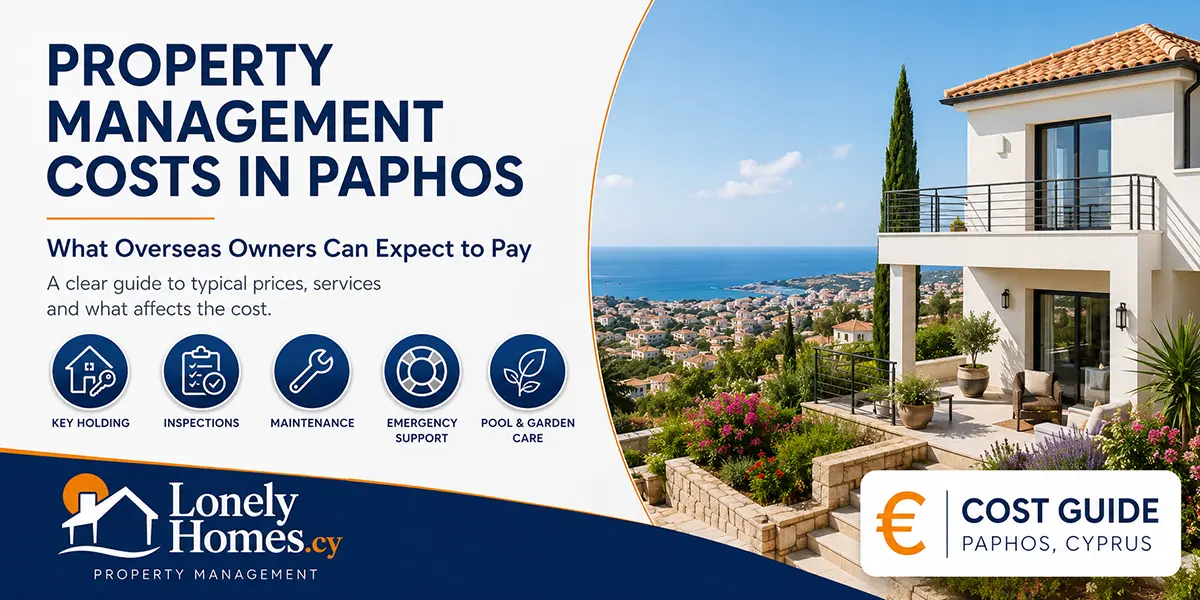 Property management costs in Paphos guide for overseas homeowners